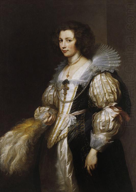 Portrait of Maria Louisa de Tassis (mk08), Anthony Van Dyck